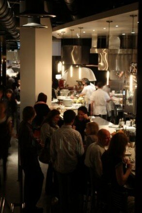 Crowd at Mistral Kitchen Crowd at Mistral Kitchen